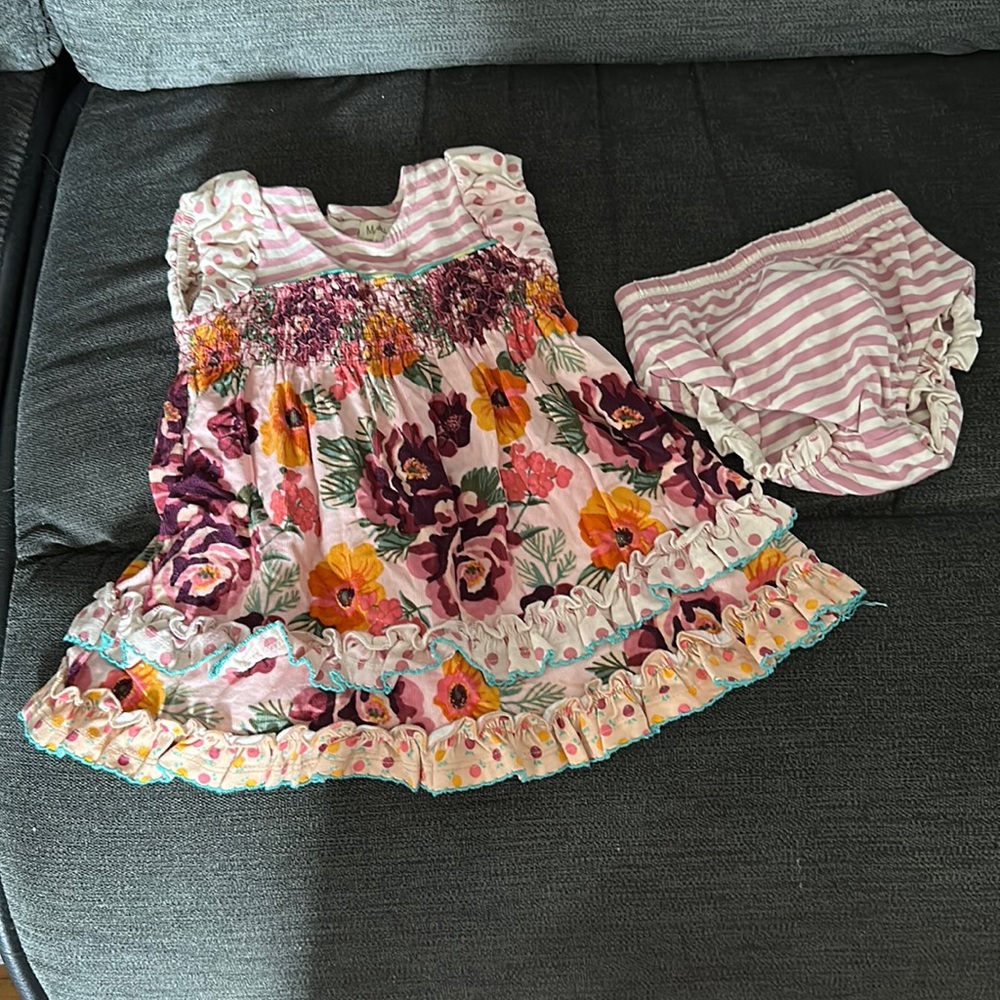 Matilda Jane Baby Dress and Bloomers Set